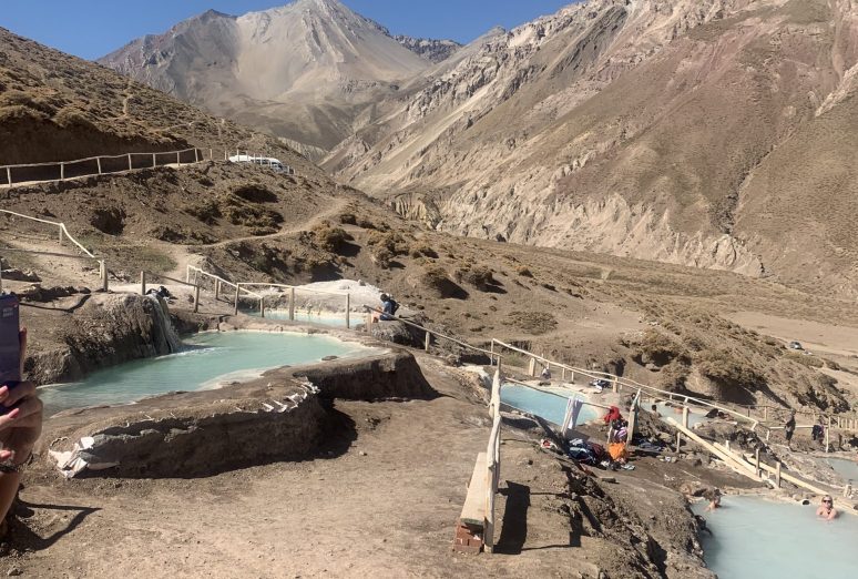 Cajón del Maipo e Termas Colinas (Verão) Zerando o Chile