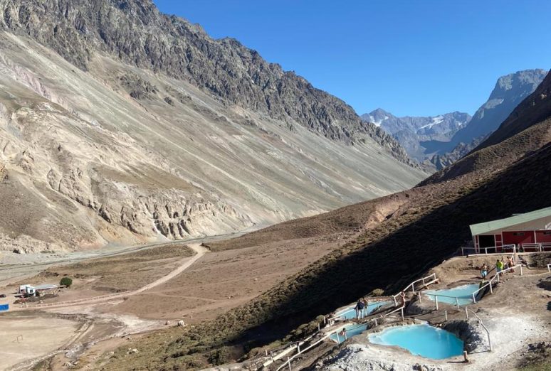 Cajón del Maipo e Termas Colinas (Verão) Zerando o Chile