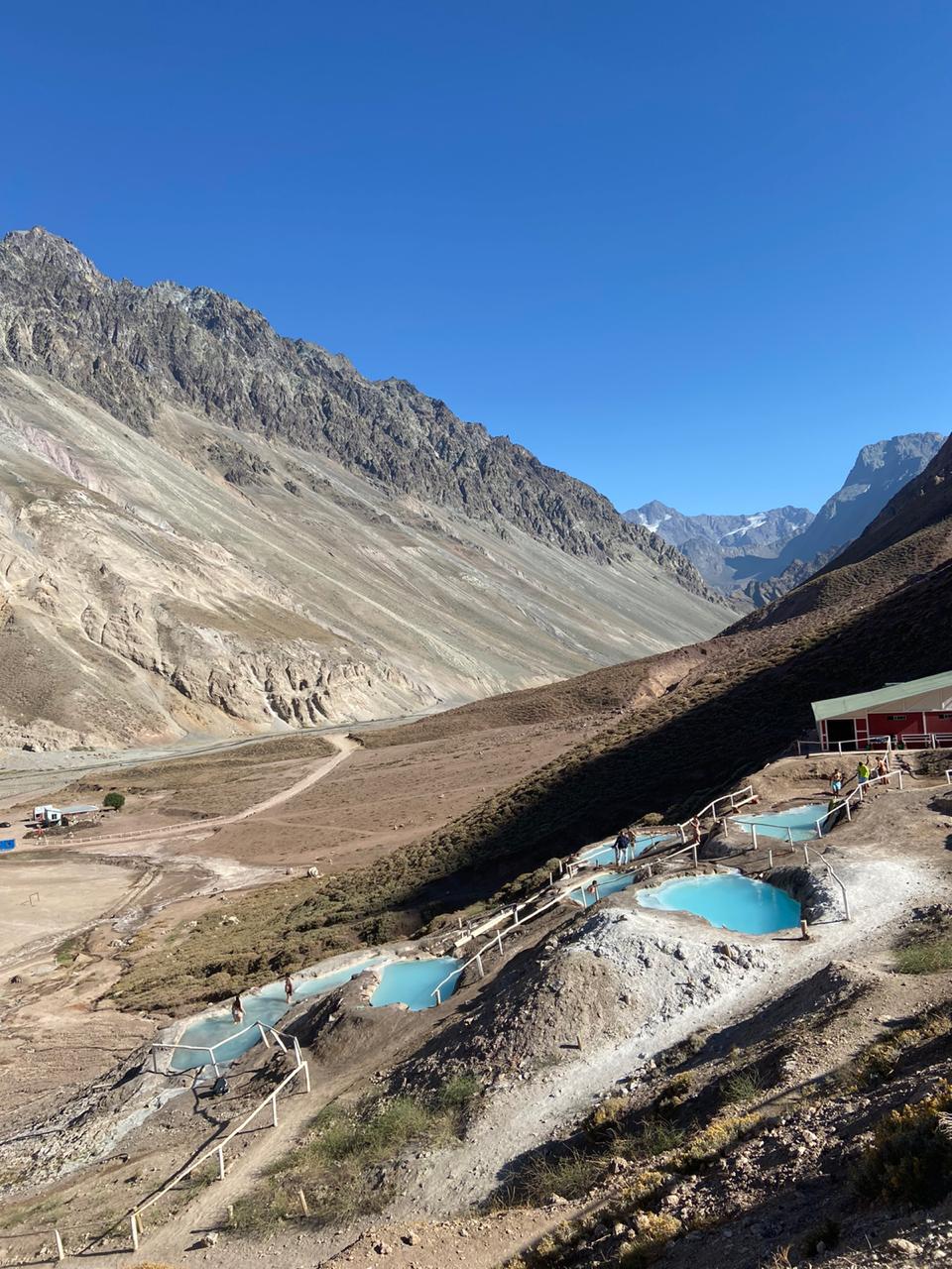 Cajón del Maipo, Embalse el Yeso & Termas Colinas Zerando o Chile