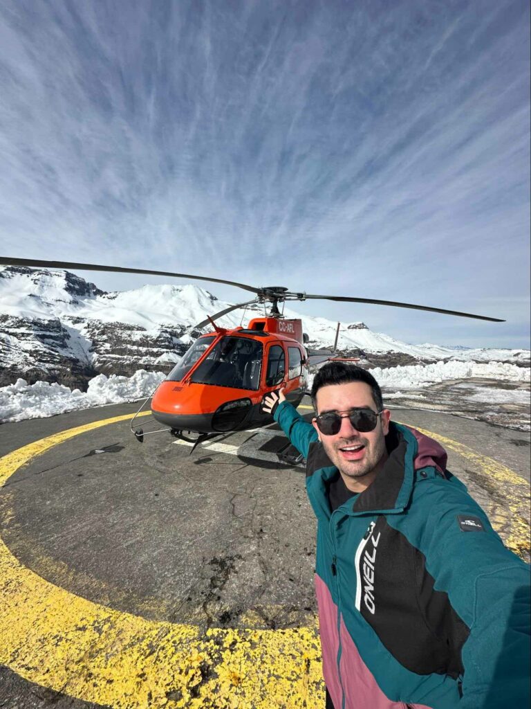 Panorâmica Inesquecível: Excursão de helicóptero em Valle Nevado