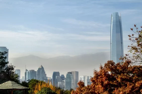Vista do Sky Costanera Providencia Santiago do Chile