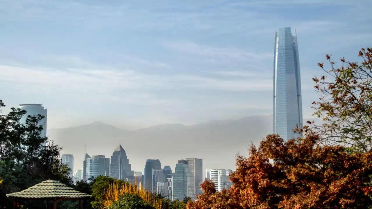 Vista do Sky Costanera Providencia Santiago do Chile